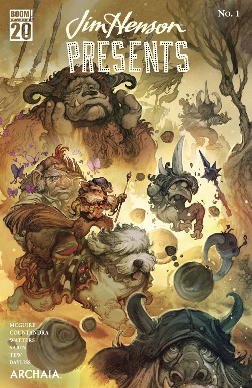 Jim Henson Presents #1 cover c godbey