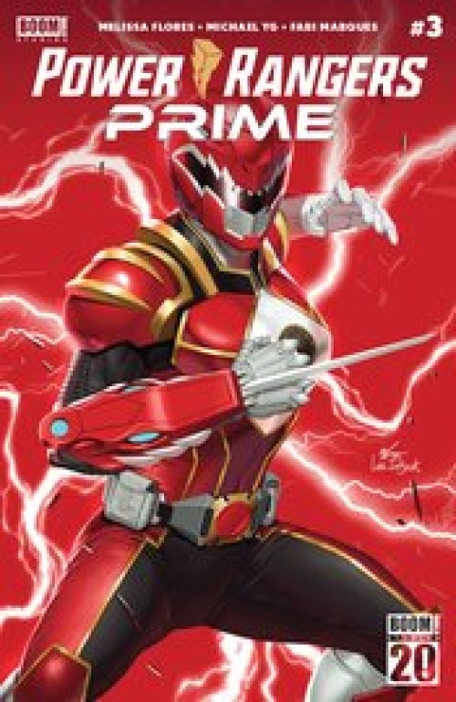Power Rangers Prime #3 cover c anniversary