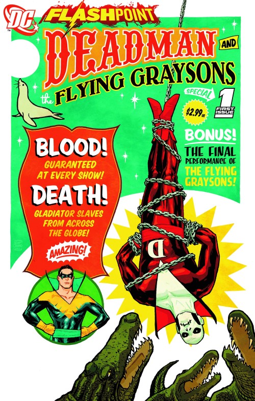 Flashpoint Deadman and the Flying Graysons #1-3 comic set