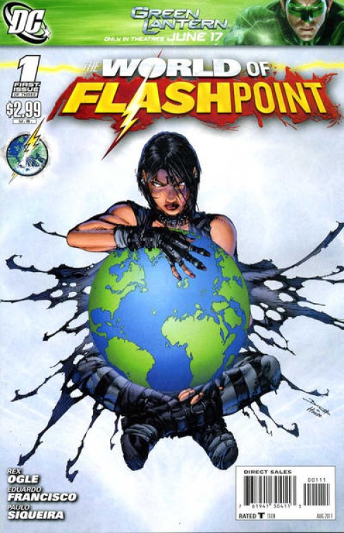 Flashpoint the World of Flashpoint #1-3 comic set