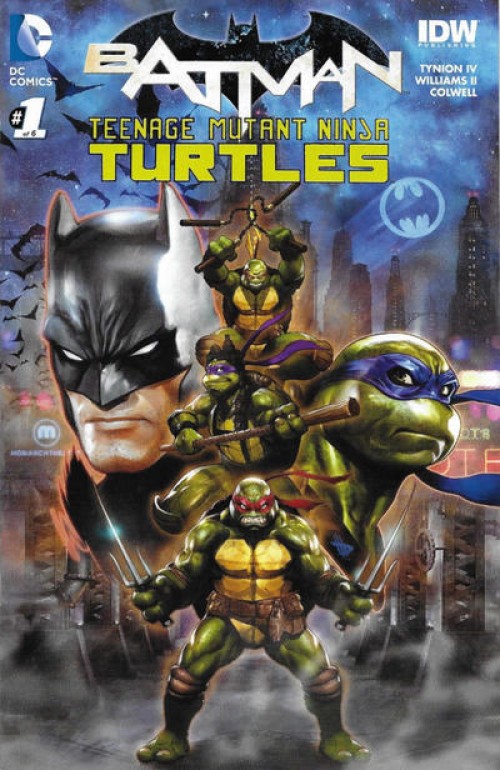Batman Teenage Mutant Ninja Turtles #1 gamestop exclusive