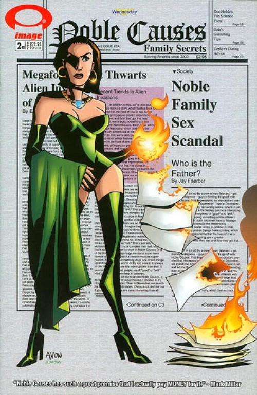 Noble Causes Family Secrets #2 (2002) cover a