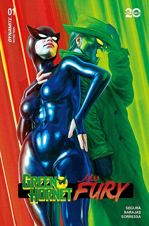 Green Hornet Miss Fury #1 (2024) cover s spears variant