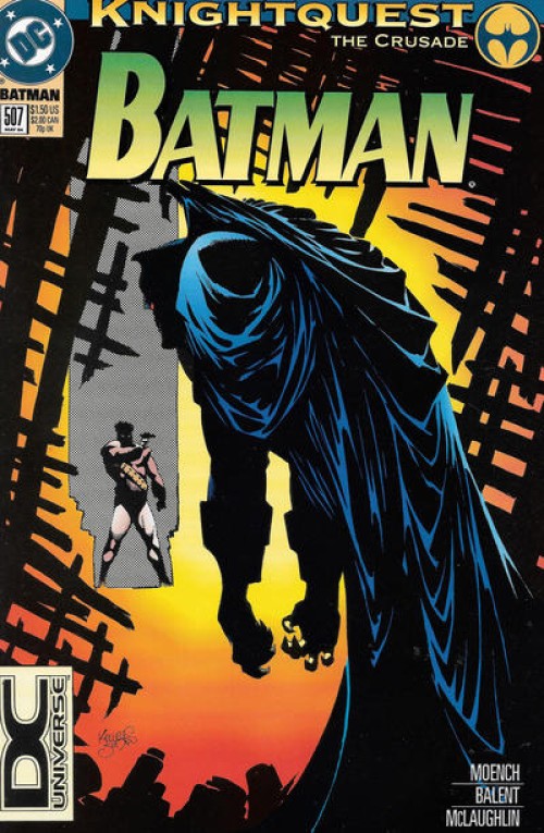 Batman #507 (1940) dc universe logo variant