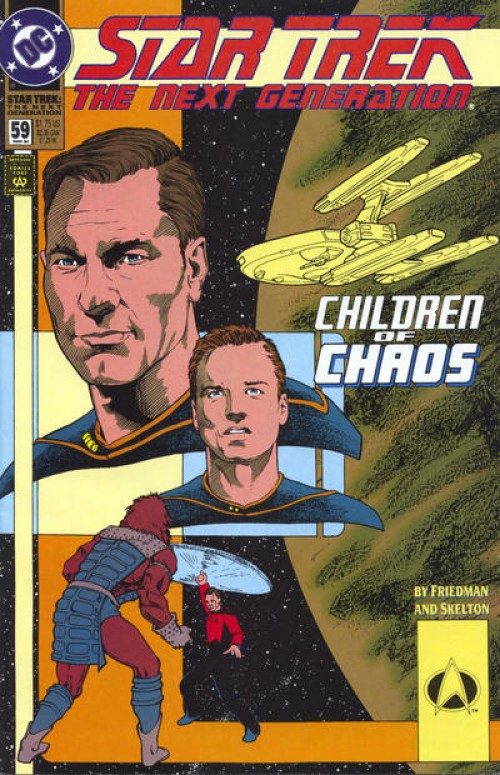 Star Trek the Next Generation #59 (1989) collectors pack variant