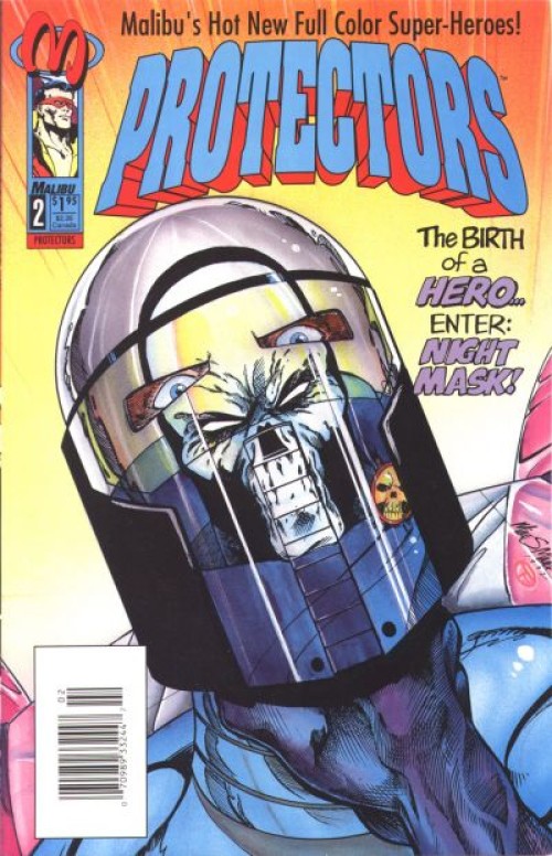 Protectors #2 (1992) newsstand