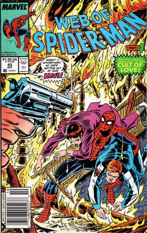Web of Spider-Man #43 (1985) Newsstand Edition