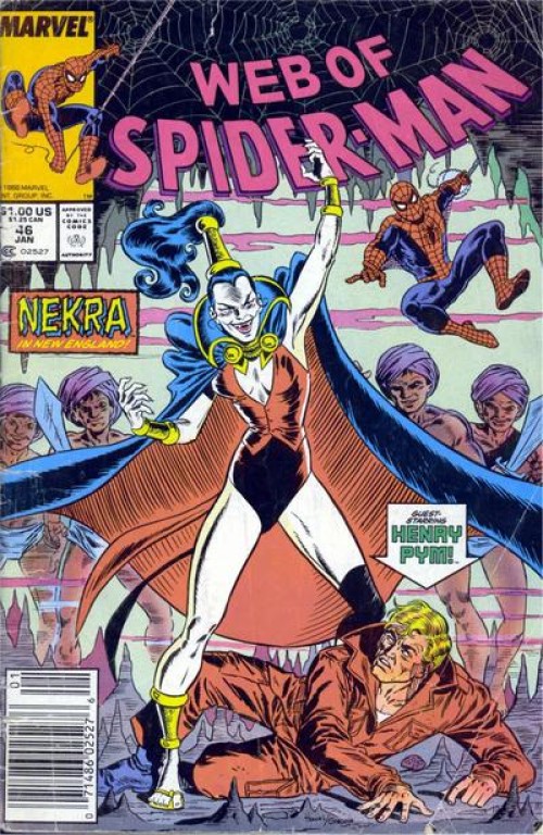 Web of Spider-Man #46 (1985) Newsstand Ed