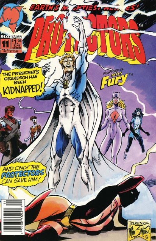 Protectors #11 (1992) newsstand edition