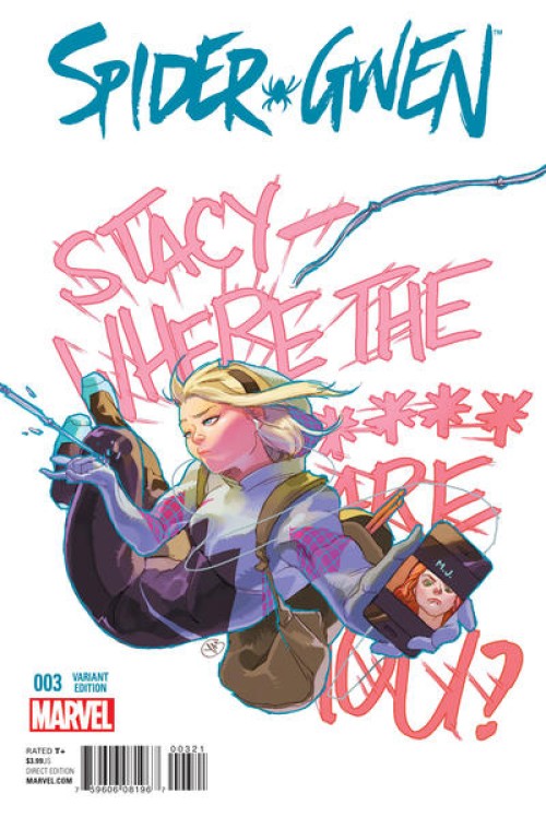 Spider-Gwen #3 (2015 First Series) Putri variant