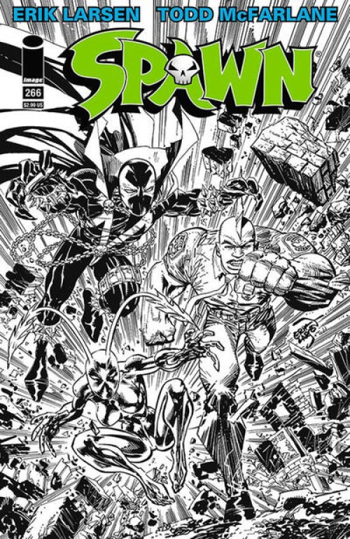 Spawn #266 (1992) cover c