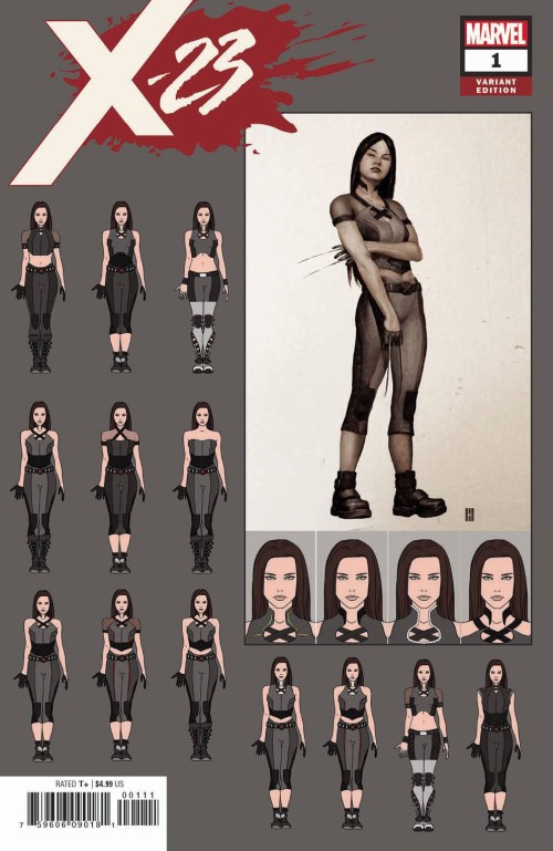X-23 #1 (2018) choi design variant