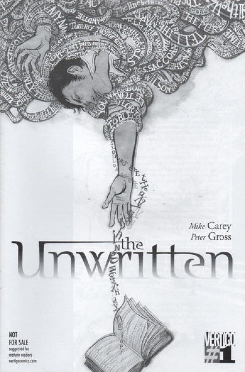 Unwritten #1 ashcan