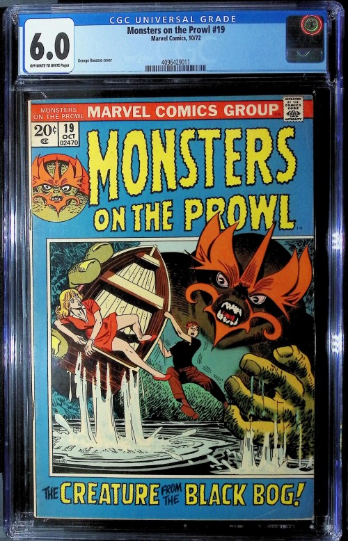 Monsters on the Prowl #19 (1971) CGC 6.0