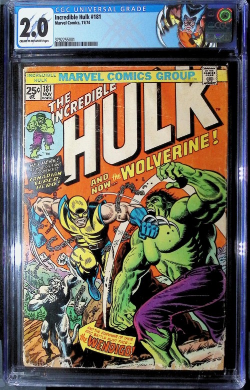 Incredible Hulk #181 (1962) CGC 2.0