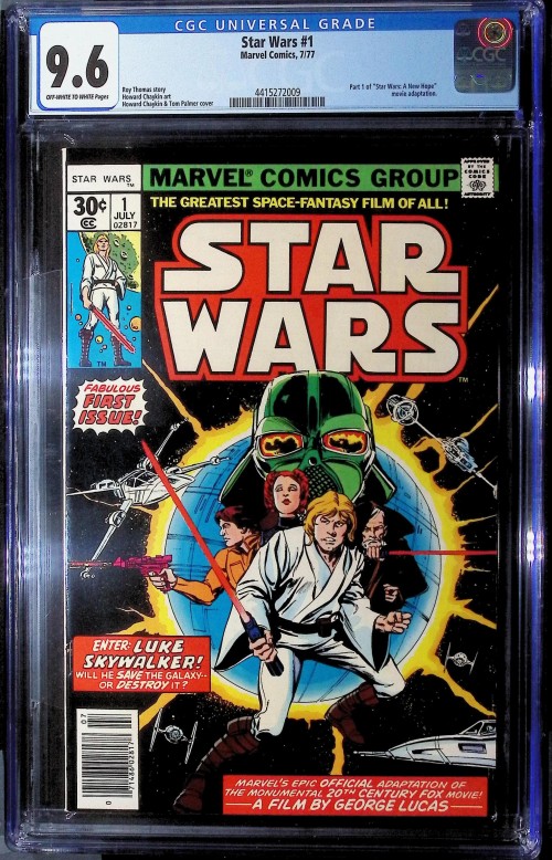 Star Wars #1 (1977) CGC 9.6