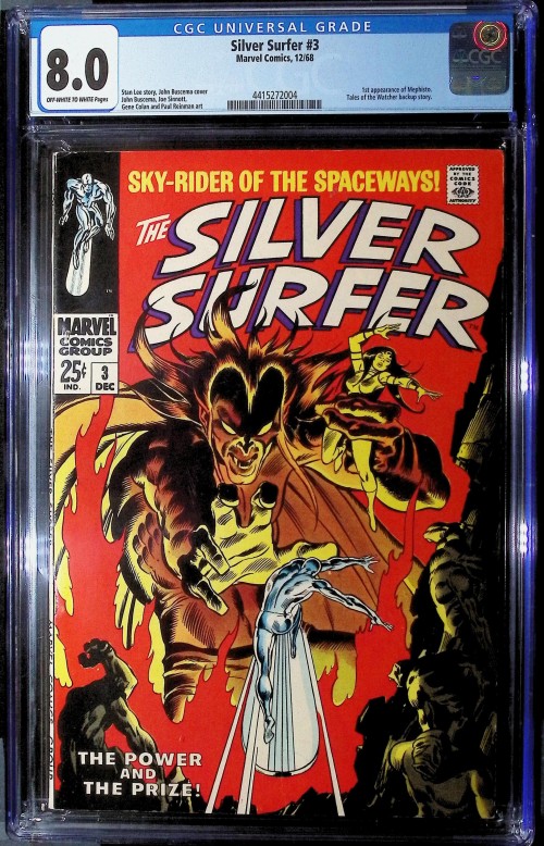 Silver Surfer #3 (1968) CGC 8.0