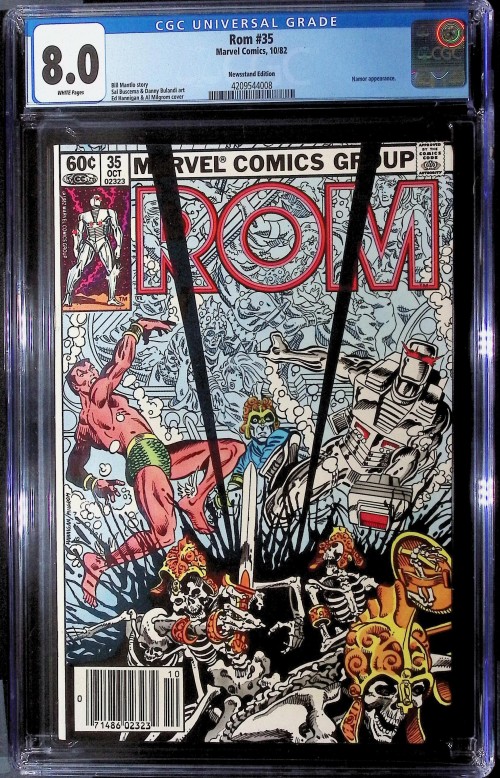 ROM #35 Newsstand CGC 8.0