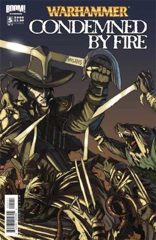 Warhammer Condemned by Fire #5 (2008) cover a
