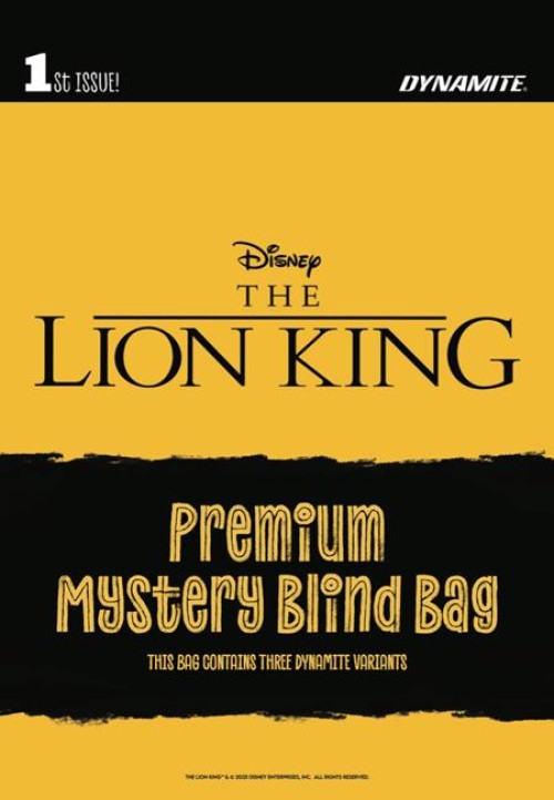 Lion King #1 (2025) cover m blind bag variant