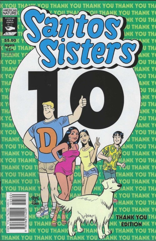 Santos Sisters #10 cover b thank you variant