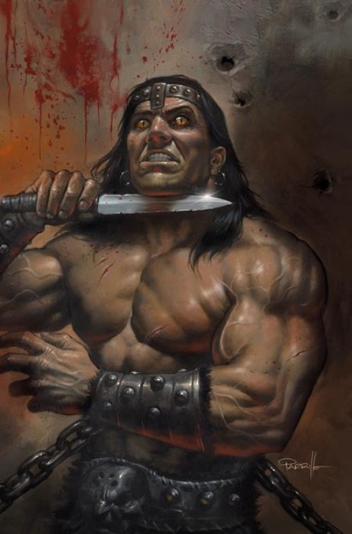 Conan The Barbarian Scourge Of The Serpent #4 (2025) cover e parrillo virgin variant