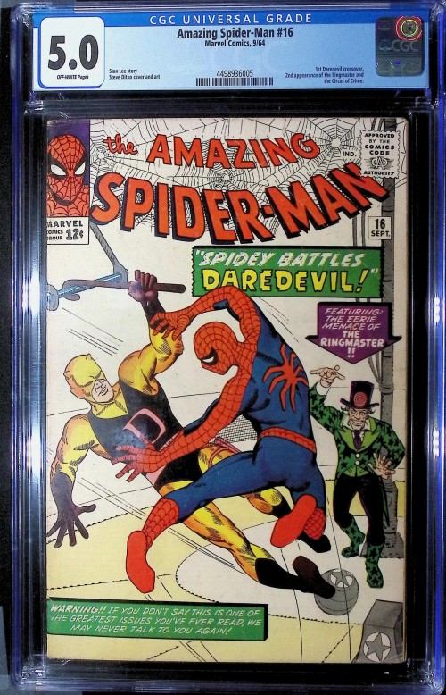 Amazing Spider-Man #16 (1963) CGC 5.0