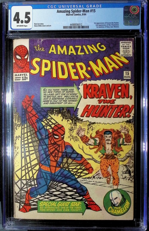 Amazing Spider-Man #15 (1963) CGC 4.5