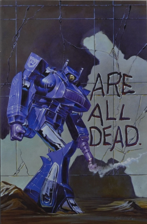 Transformers #5 (1984) virgin variant