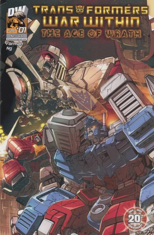 Transformers War Within Age Of Wrath #1 (2004) a