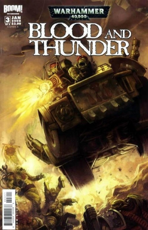 Warhammer 40k Blood & Thunder #3 (2007) cover a