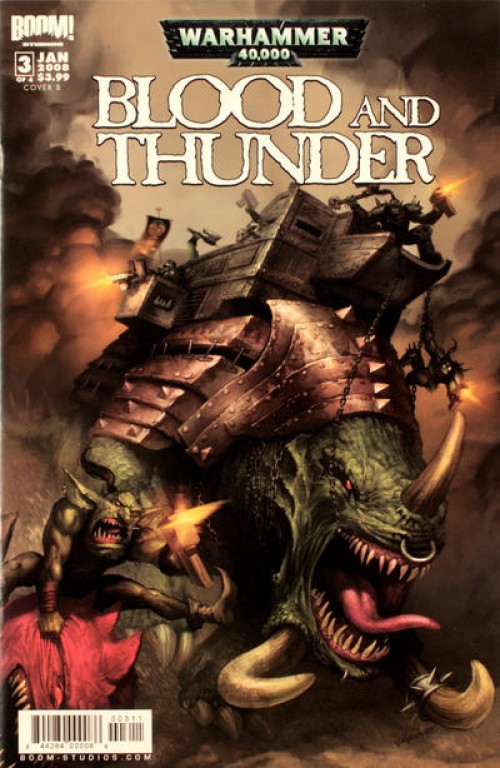 Warhammer 40k Blood & Thunder #3 (2007) cover b