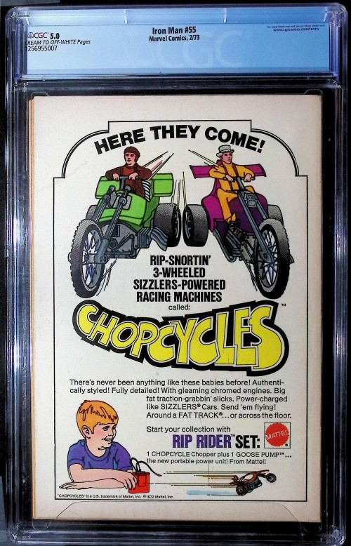 Iron Man #55 (1968) CGC 5.0